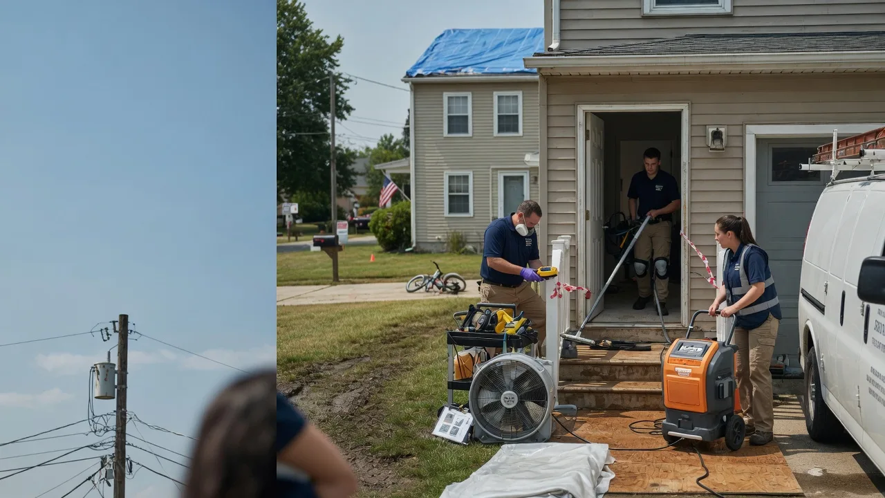 Water Damage Repair in Nicholson, PA near me